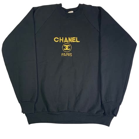 vintage chanel crew neck